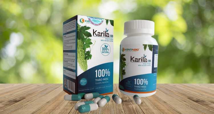 Thuốc điều trị bệnh đái tháo đường Karila 100
