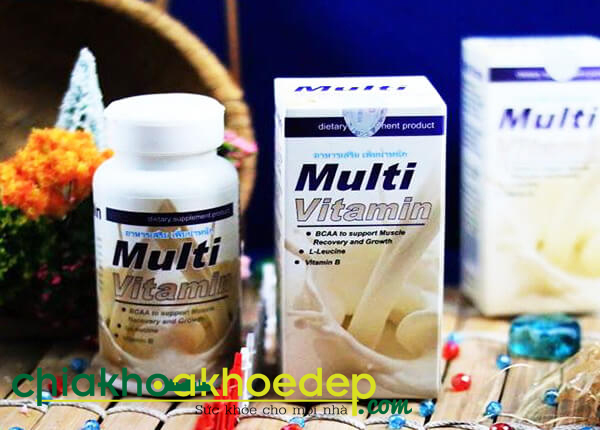 Thuốc tăng cân an toàn Multi Vitamin - giúp ăn ngon, ngủ sâu